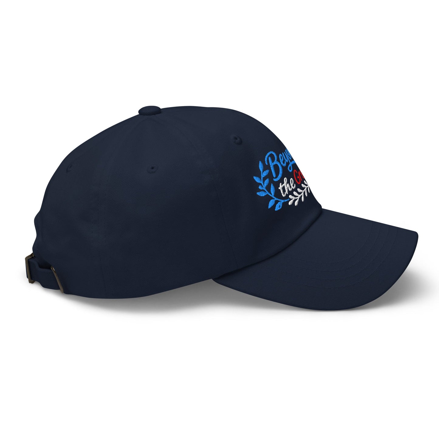 Beyond the Greens Embroidered Golf Cap - Funny Golf Tee by Swing Epic