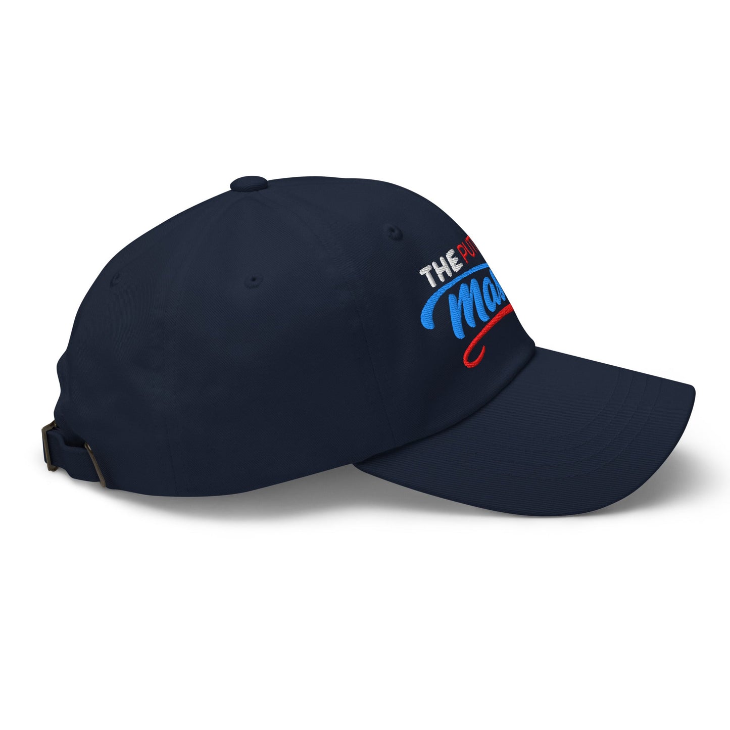 The Putt Master Sparkling Design Embroidered Golf Cap - Funny Golf Tee by Swing Epic