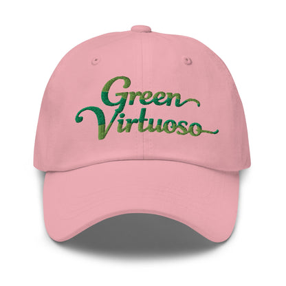 Green Virtuoso Engaging Fun Spirit Embroidered Golf Cap - Funny Golf Tee by Swing Epic