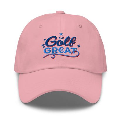 Golf Great Fun & Quirky Embroidered Golf Cap - Funny Golf Tee by Swing Epic