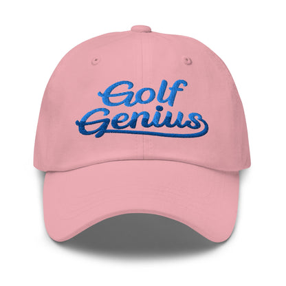 Golf Genius Quirky Fun Spirit Embroidered Golf Cap - Funny Golf Tee by Swing Epic