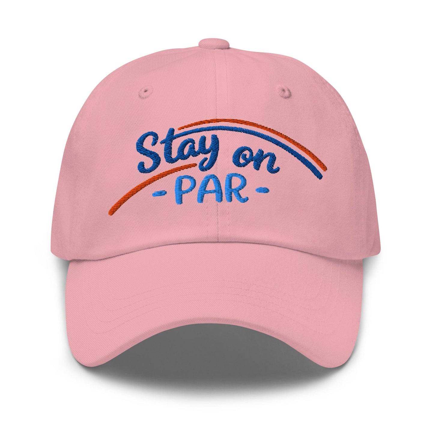 Stay on Par Embroidered Golf Cap - Funny Golf Tee by Swing Epic