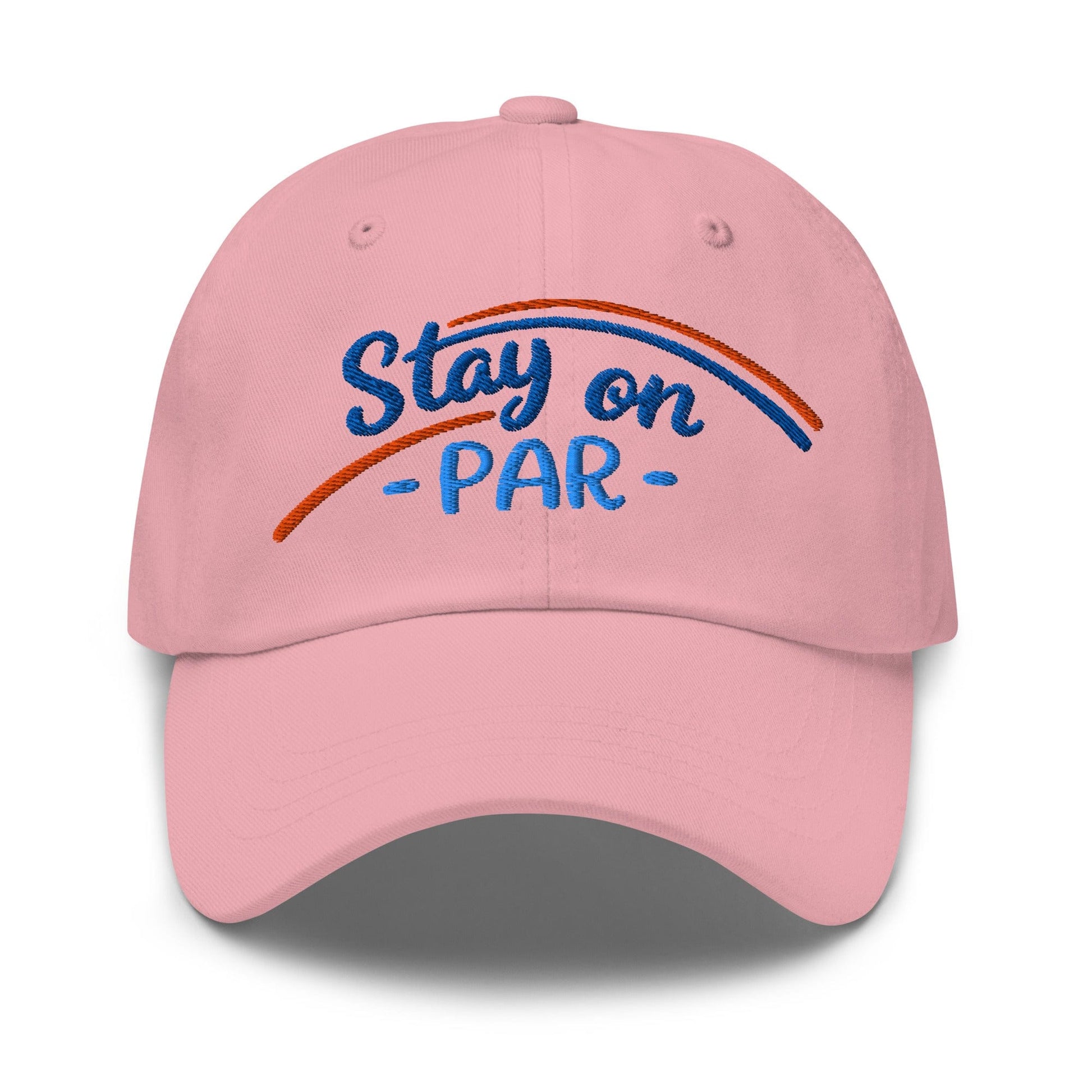 Stay on Par Embroidered Golf Cap - Funny Golf Tee by Swing Epic