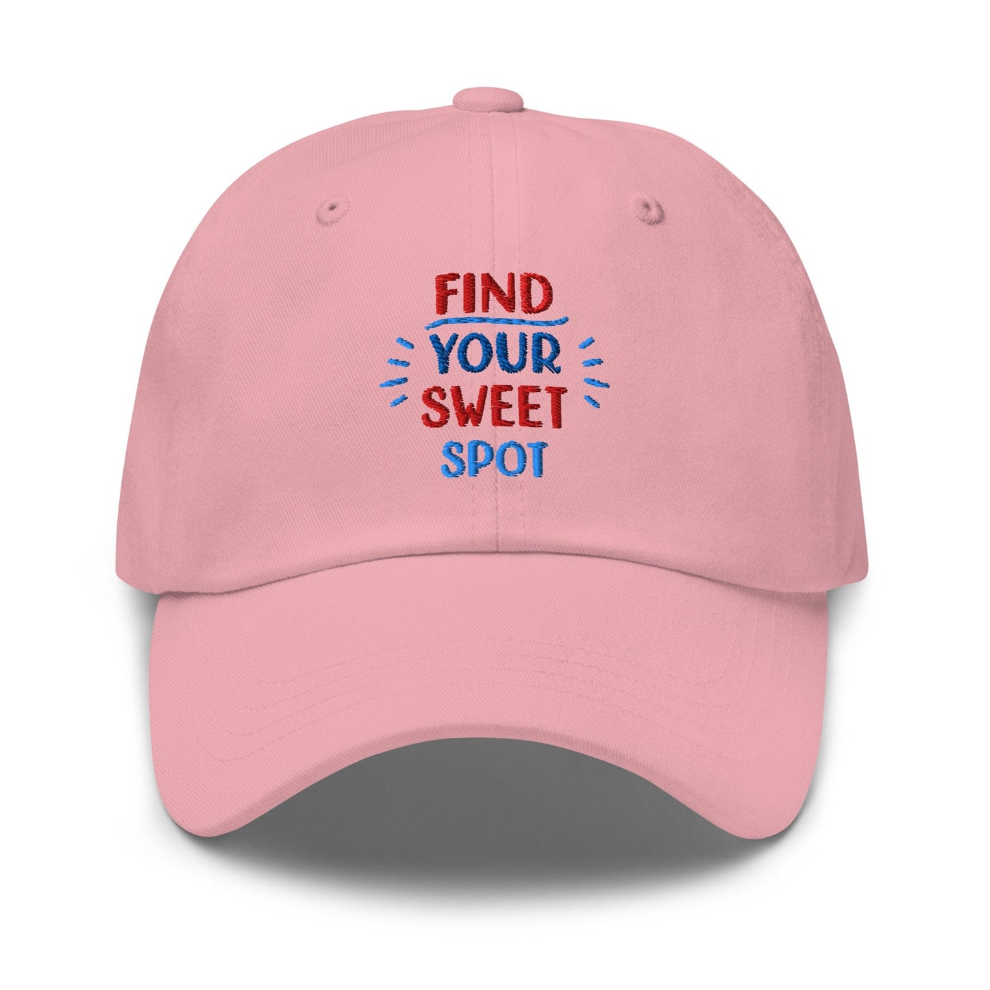 Find Your Sweet Spot Embroidered Golf Cap - Funny Golf Tee by Swing Epic