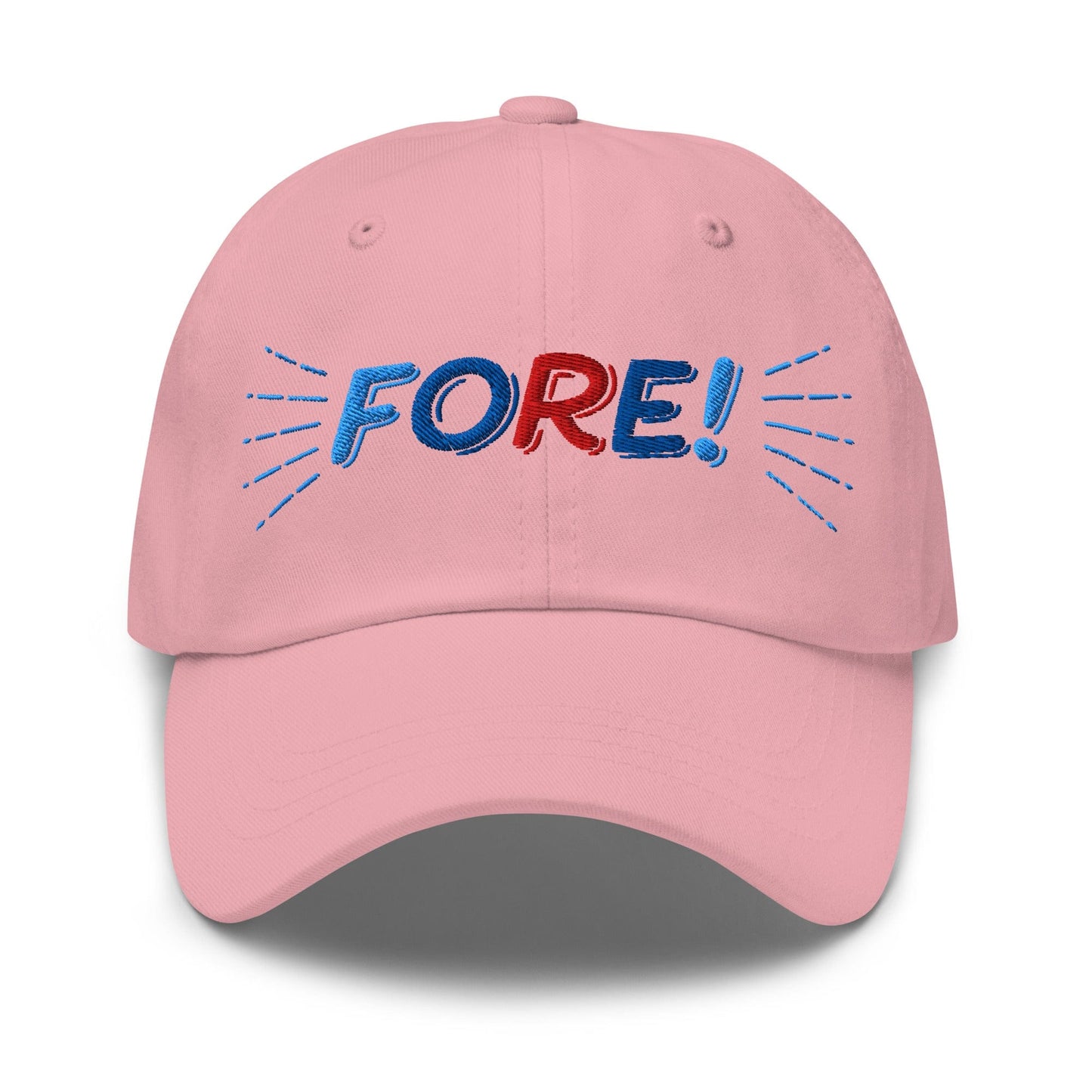 FORE! Quirky Embroidered Golf Cap - Funny Golf Tee by Swing Epic