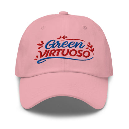 Green Virtuoso Masterpiece Design Embroidered Golf Cap - Funny Golf Tee by Swing Epic