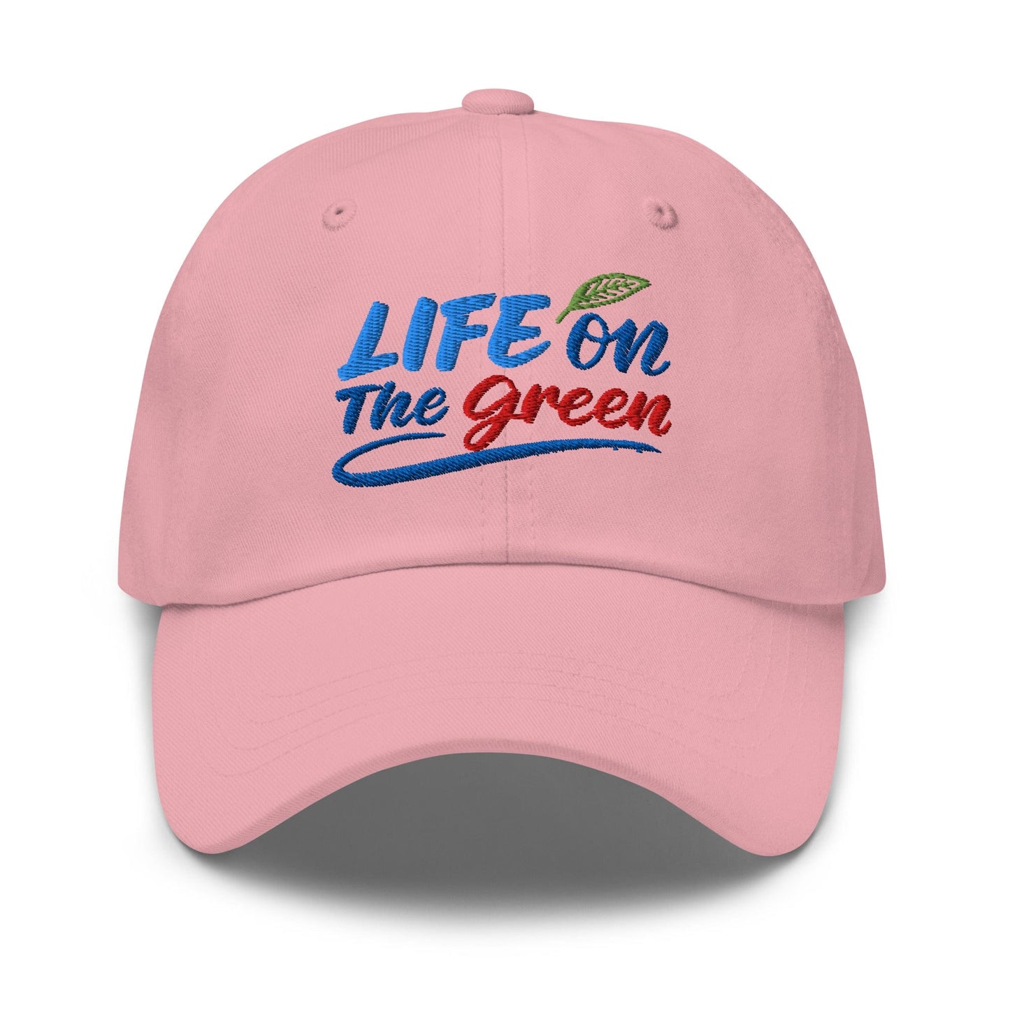 LIFE on The Green Embroidered Golf Cap - Funny Golf Tee by Swing Epic