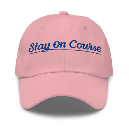 Stay On Course Embroidered Golf Cap - Funny Golf Tee by Swing Epic