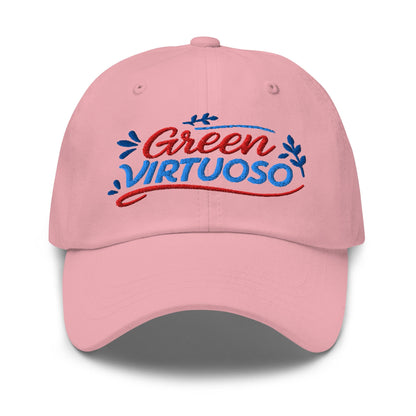 Green Virtuoso Masterpiece Design Embroidered Golf Cap - Funny Golf Tee by Swing Epic