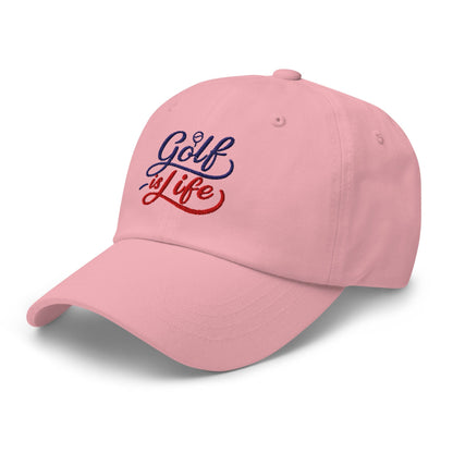 Golf is Life Embroidered Golf Cap - Funny Golf Tee by Swing Epic
