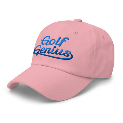 Golf Genius Quirky Fun Spirit Embroidered Golf Cap - Funny Golf Tee by Swing Epic
