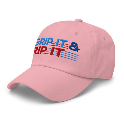 Grip It & Rip It Star Fun Embroidered Golf Cap - Funny Golf Tee by Swing Epic