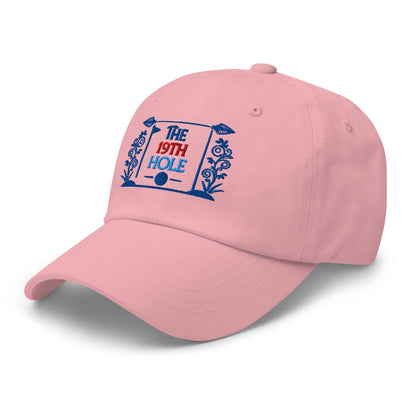 The 19th Hole Fun Embroidered Golf Cap - Funny Golf Tee by Swing Epic