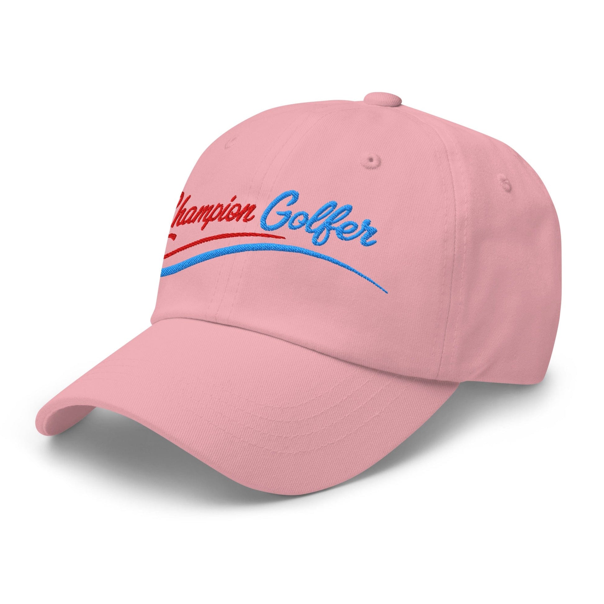 Champion Golfer Sparkling Star Fun Embroidered Golf Cap - Funny Golf Tee by Swing Epic