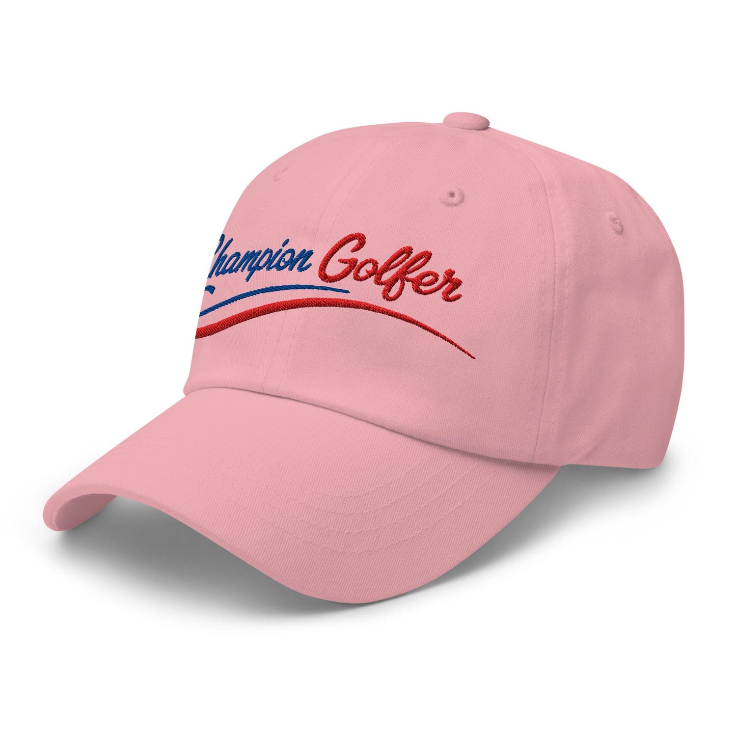 Champion Golfer Sparkling Star Fun Embroidered Golf Cap - Funny Golf Tee by Swing Epic