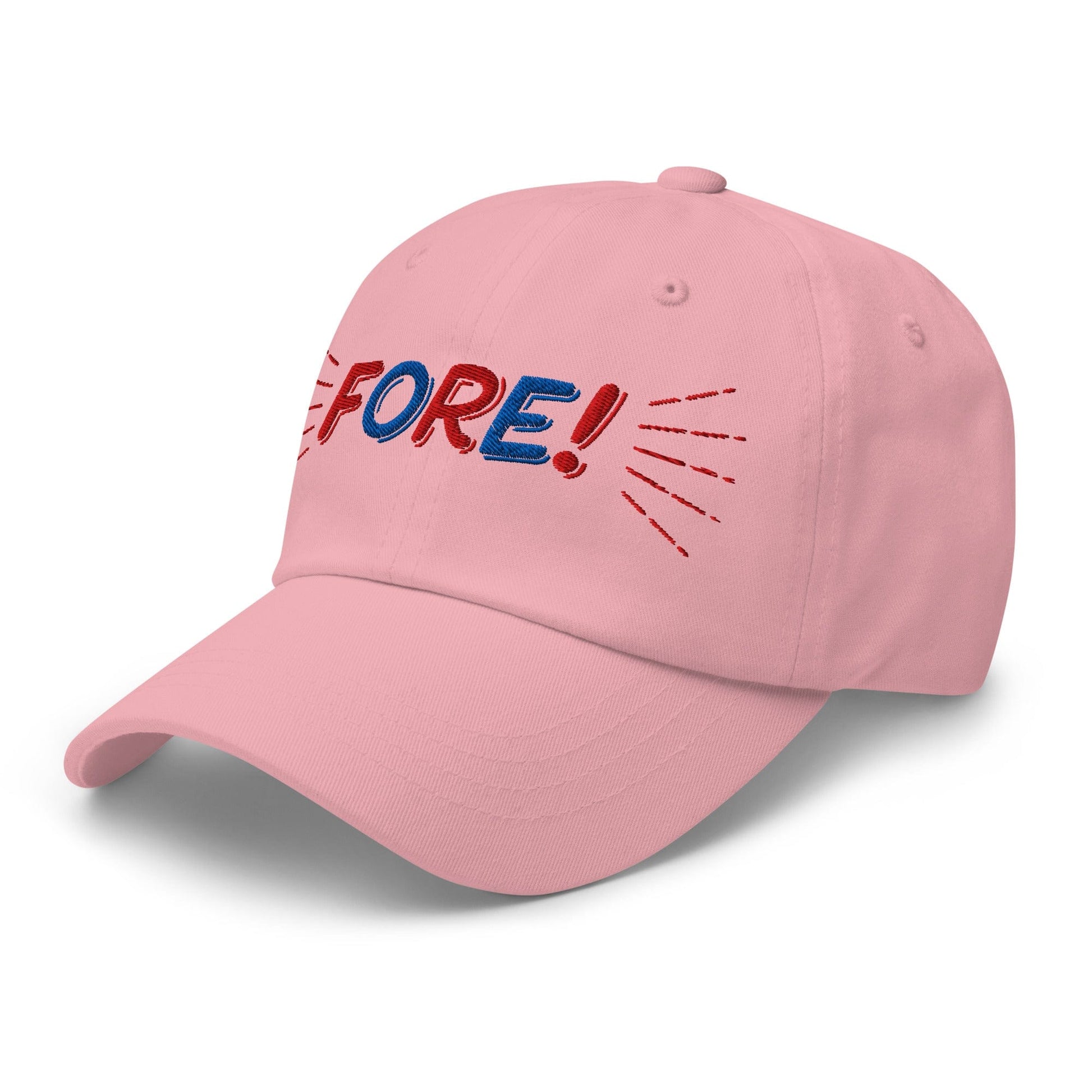 FORE! Quirky Embroidered Golf Cap - Funny Golf Tee by Swing Epic