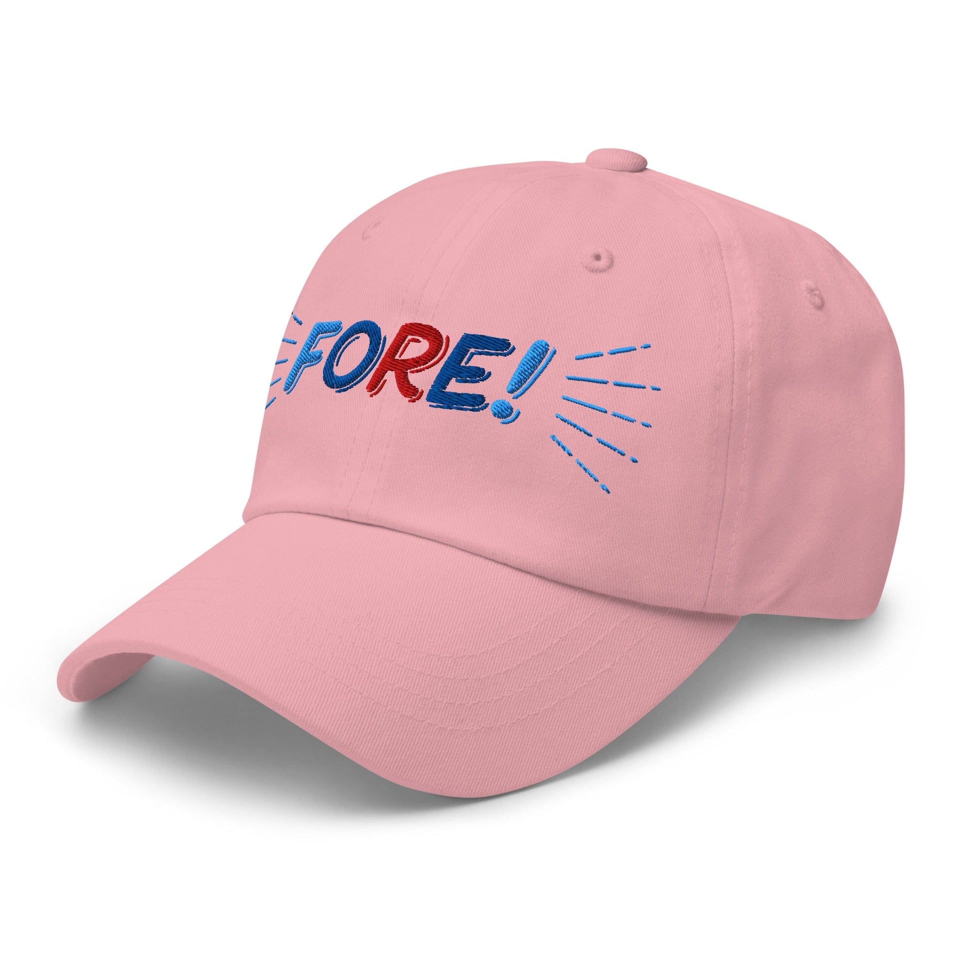FORE! Quirky Embroidered Golf Cap - Funny Golf Tee by Swing Epic