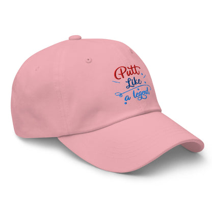 Putt Like A Legend Fun Embroidered Golf Cap - Funny Golf Tee by Swing Epic