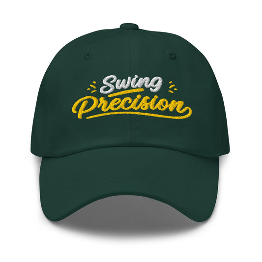 Swing Precision Embroidered Golf Cap - Funny Golf Tee by Swing Epic