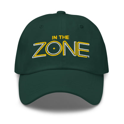 In the Zone Embroidered Golf Cap - Funny Golf Tee by Swing Epic