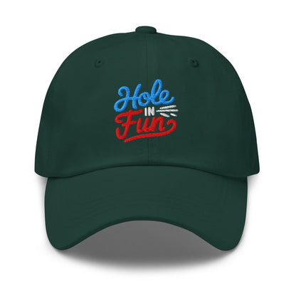 Hole In Fun Embroidered Golf Cap - Funny Golf Tee by Swing Epic