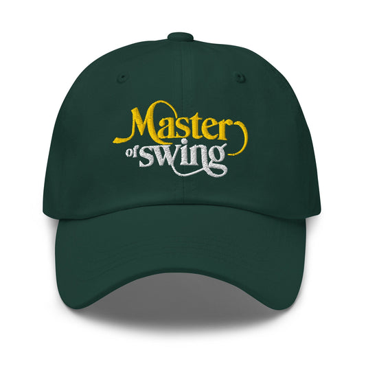 Master of Swing Embroidered Golf Cap - Funny Golf Tee by Swing Epic
