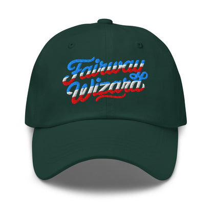 Fairway Wizard Embroidered Golf Cap - Funny Golf Tee by Swing Epic