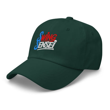 Swing Sensei Fun Spirit Embroidered Golf Cap - Funny Golf Tee by Swing Epic