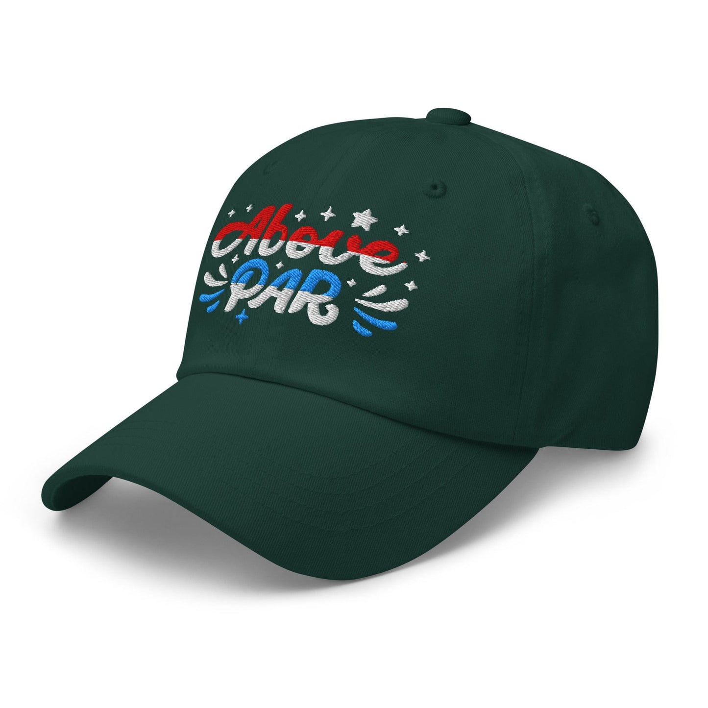 Above Par Embroidered Golf Cap - Funny Golf Tee by Swing Epic