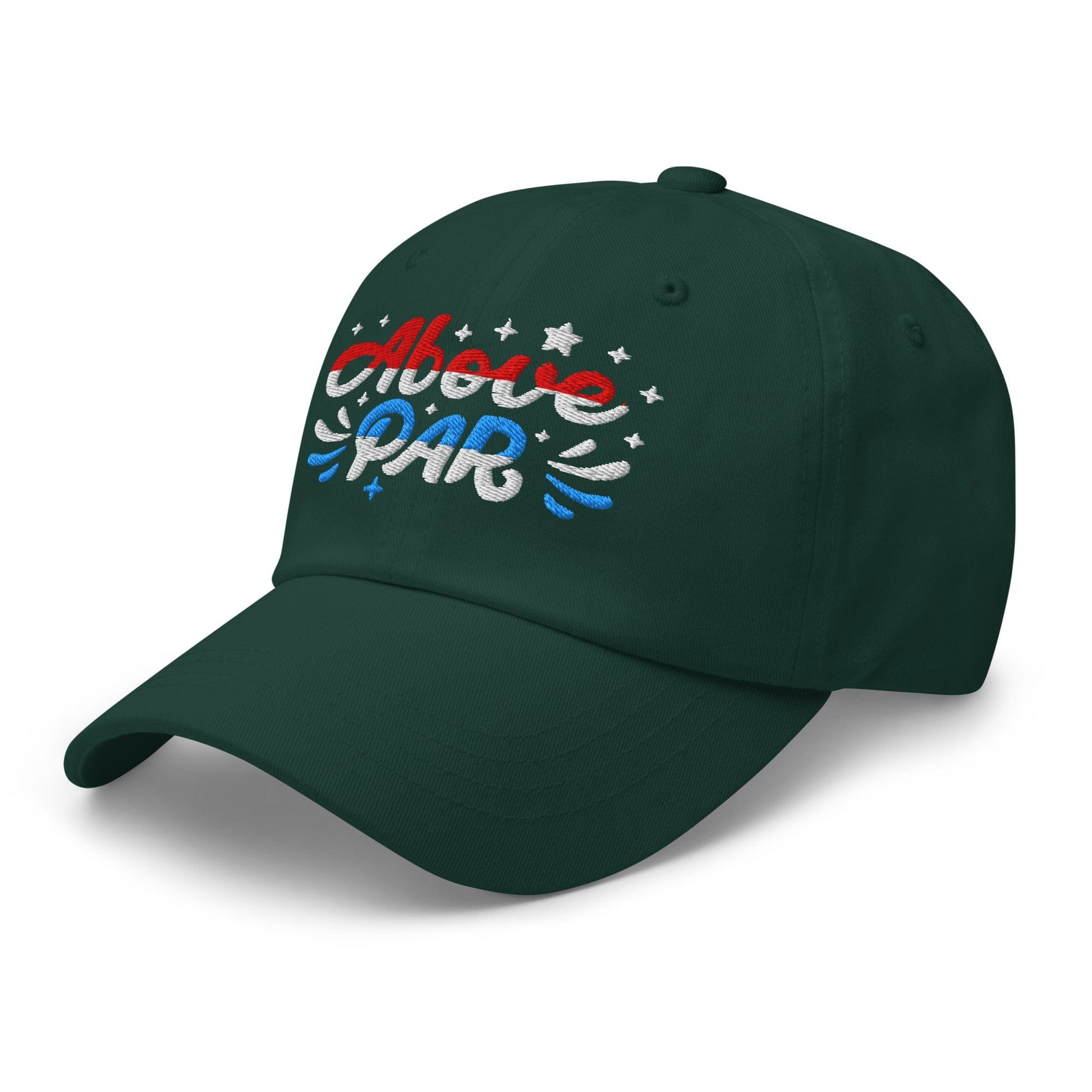 Above Par Embroidered Golf Cap - Funny Golf Tee by Swing Epic