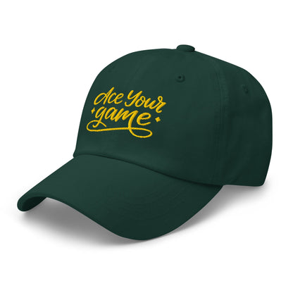 Ace Your Game Fun Embroidered Golf Cap - Funny Golf Tee by Swing Epic