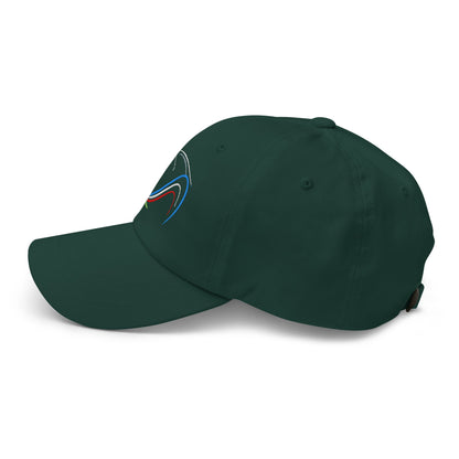 Swing Into Action Dynamic Design Embroidered Golf Cap - Funny Golf Tee by Swing Epic