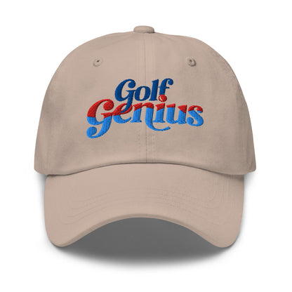 Golf Genius Embroidered Golf Cap - Funny Golf Tee by Swing Epic