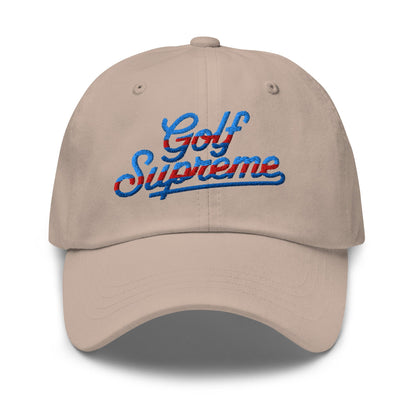 Golf Supreme Fun Spirit Embroidered Golf Cap - Funny Golf Tee by Swing Epic