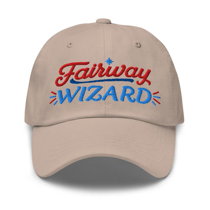 Fairway Wizard Embroidered Golf Cap - Funny Golf Tee by Swing Epic