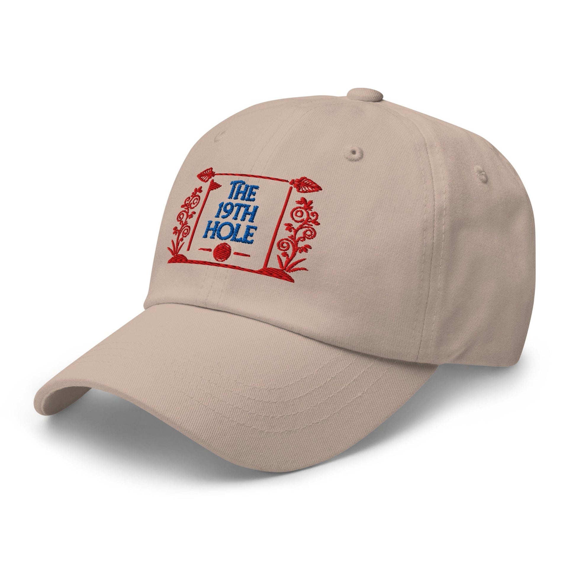 The 19th Hole Fun Embroidered Golf Cap - Funny Golf Tee by Swing Epic