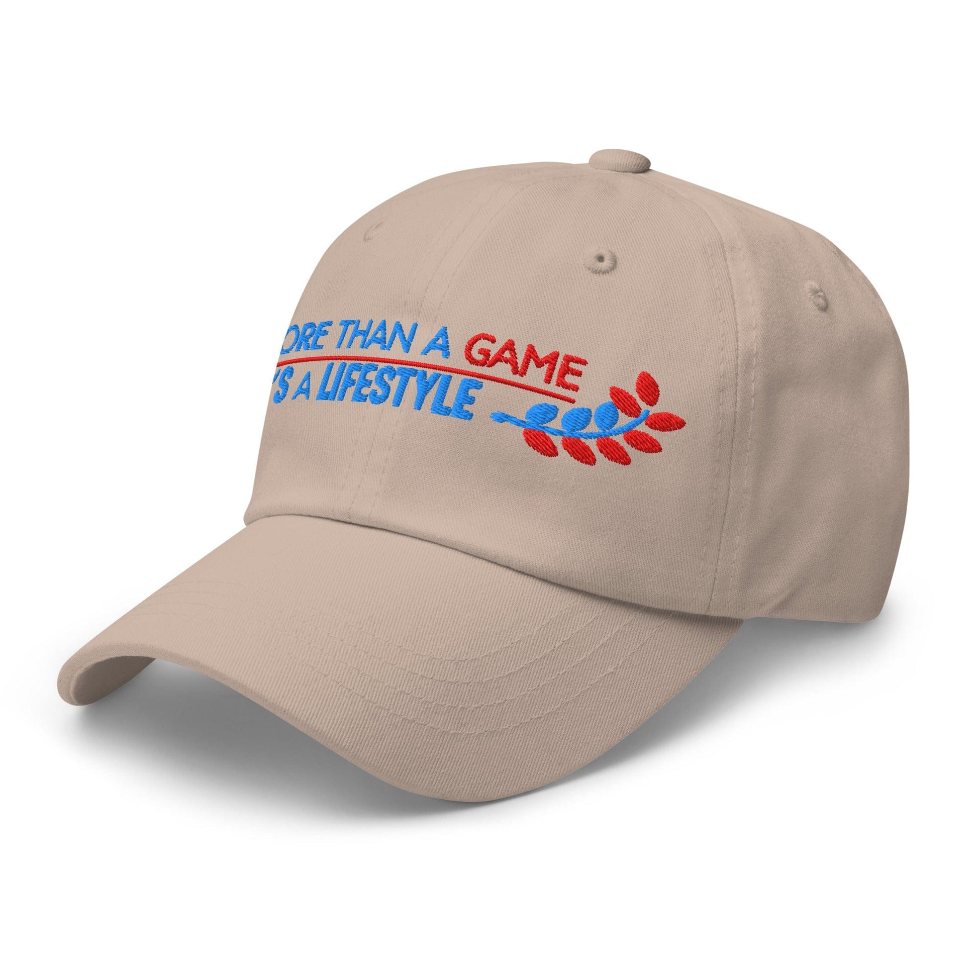 More Than a Game It's a Lifestyle Embroidered Golf Cap - Funny Golf Tee by Swing Epic