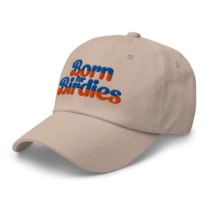 Born for Birdies Fun Sporty Embroidered Golf Cap - Funny Golf Tee by Swing Epic