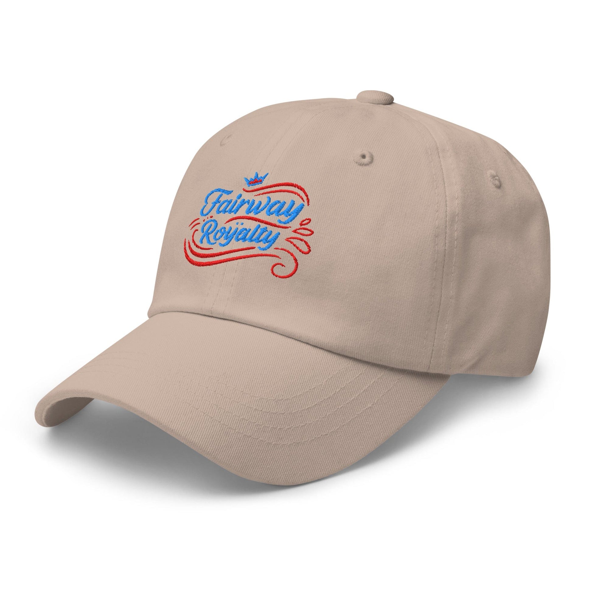 Fairway Royalty Swirls Leaf Detailed Embroidered Golf Cap - Funny Golf Tee by Swing Epic