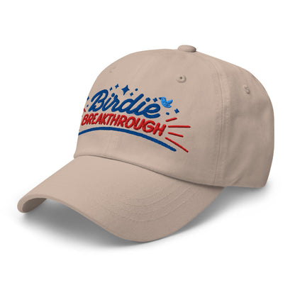 Birdie Breakthrough Embroidered Golf Cap - Funny Golf Tee by Swing Epic