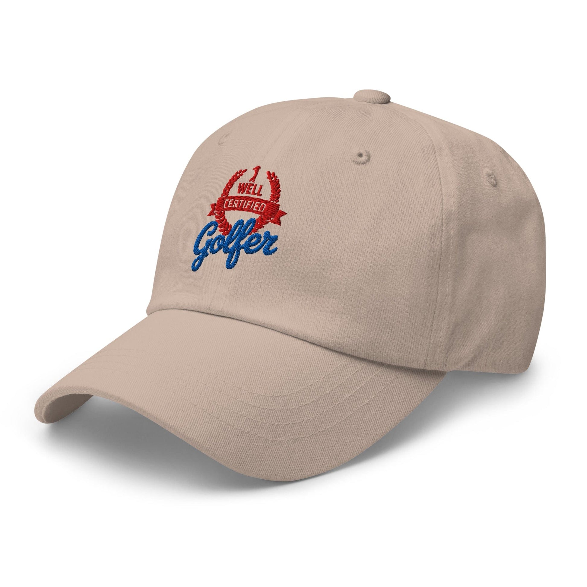 Well Certified Golfer Embroidered Golf Cap - Funny Golf Tee by Swing Epic