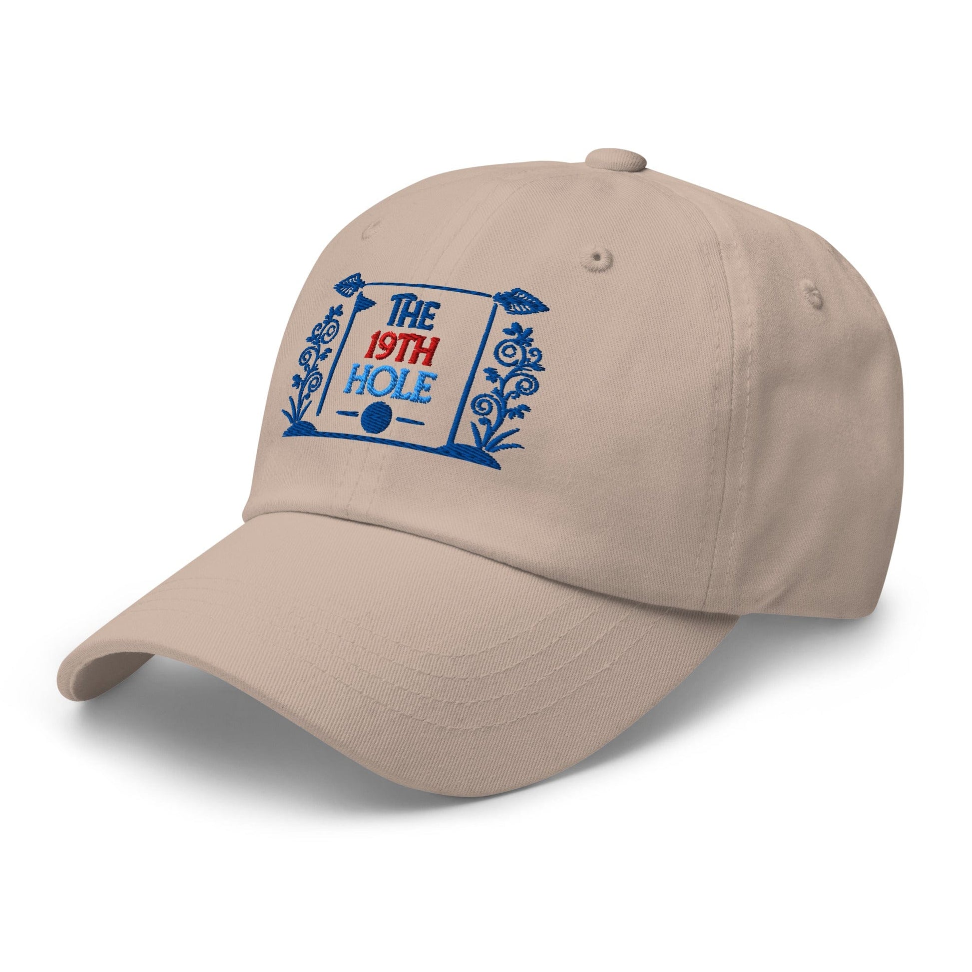 The 19th Hole Fun Embroidered Golf Cap - Funny Golf Tee by Swing Epic