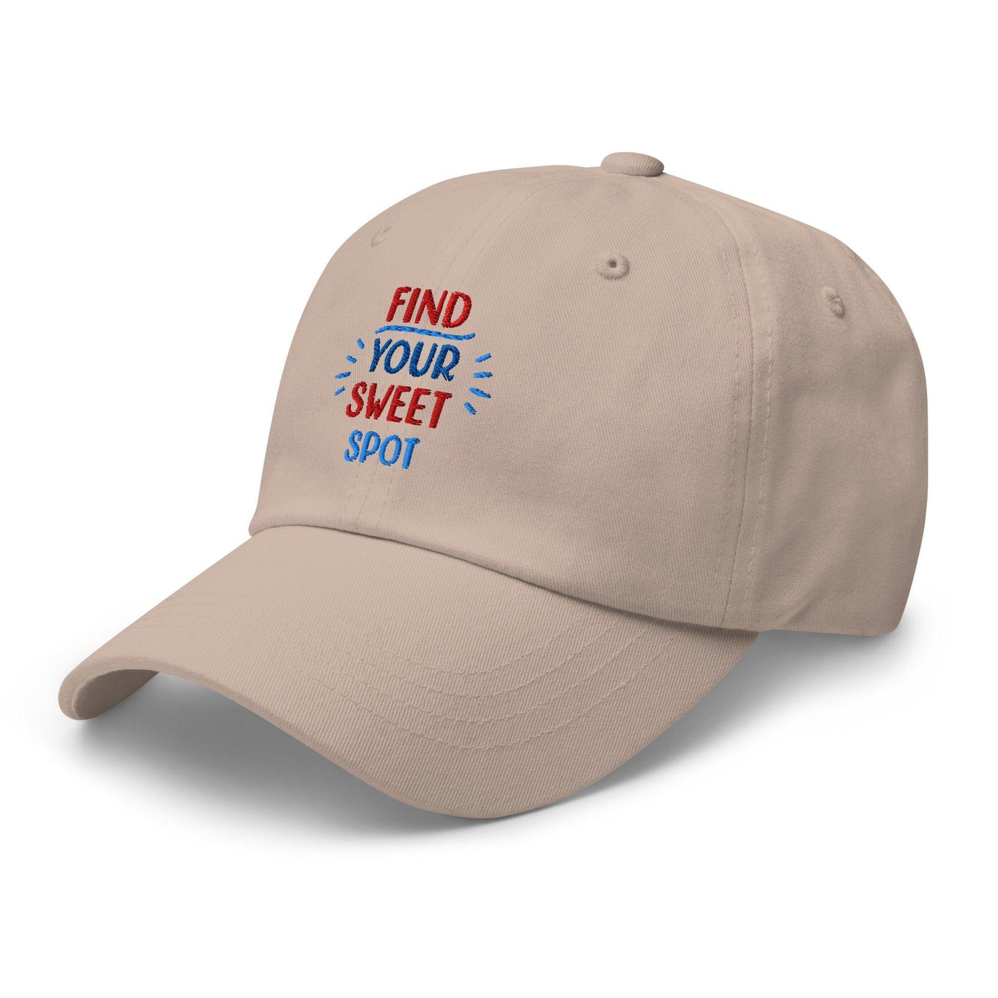 Find Your Sweet Spot Embroidered Golf Cap - Funny Golf Tee by Swing Epic
