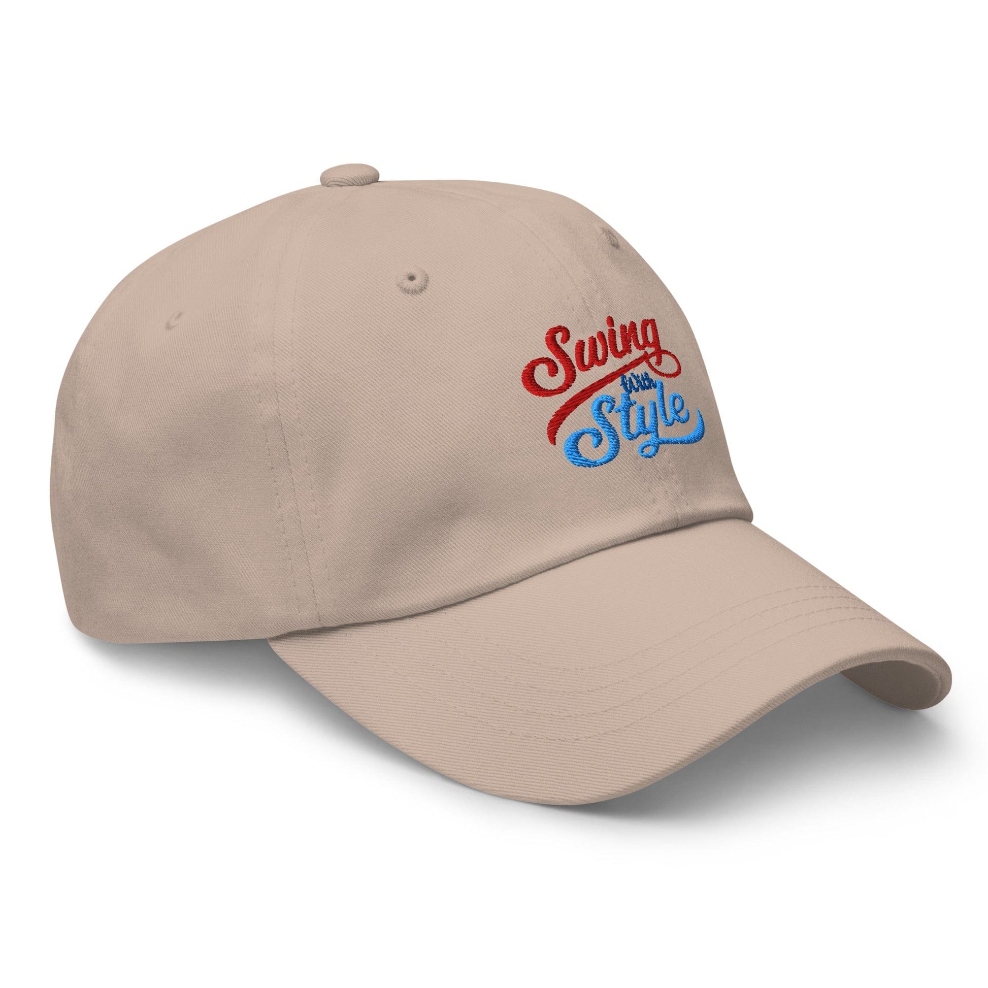 Swing With Style Fun Embroidered Golf Cap - Funny Golf Tee by Swing Epic