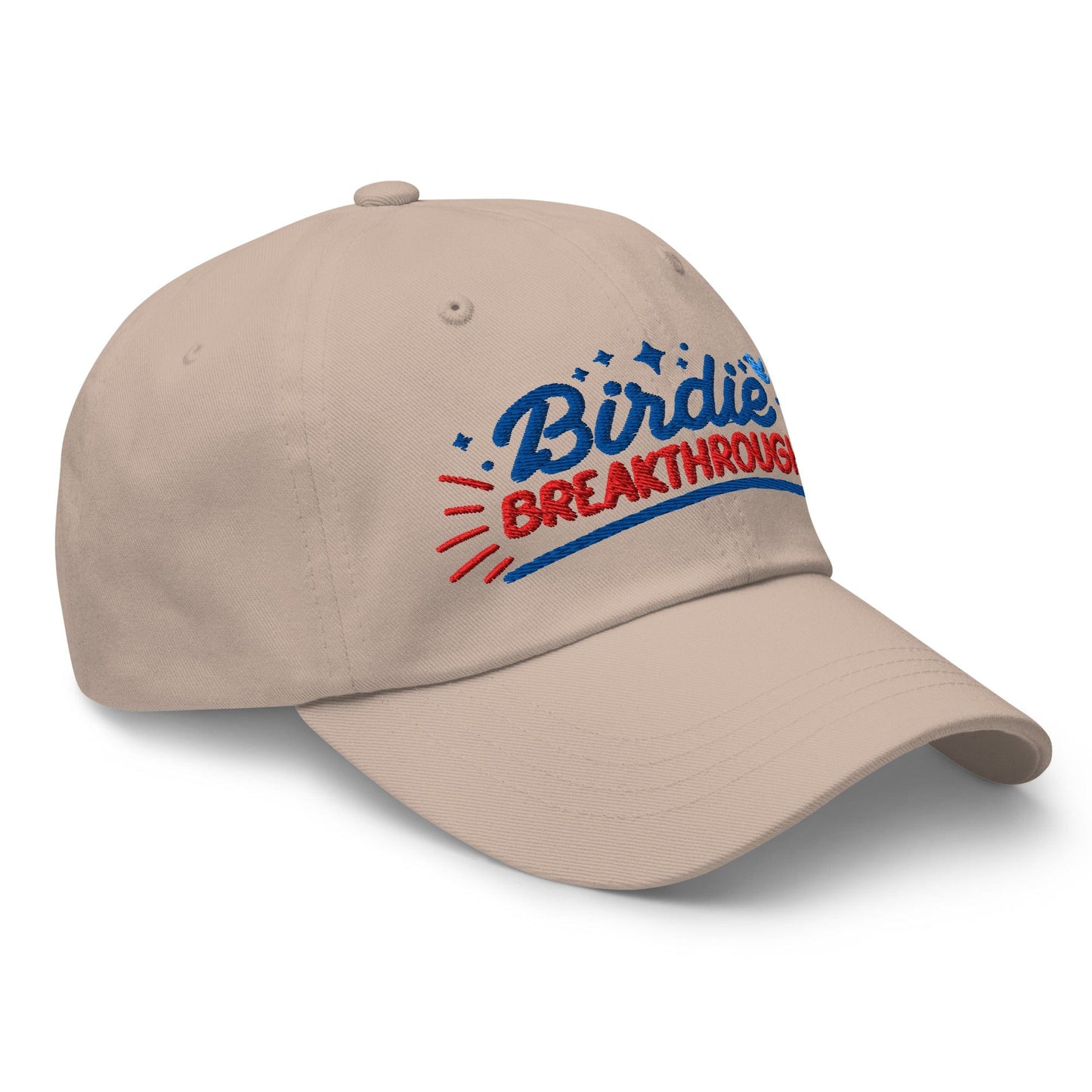 Birdie Breakthrough Embroidered Golf Cap - Funny Golf Tee by Swing Epic