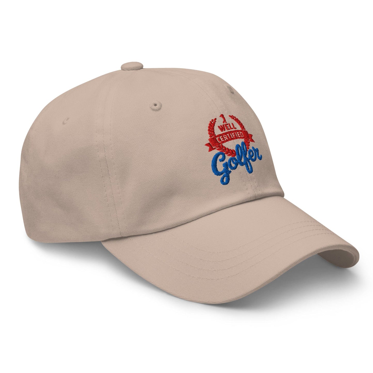 Well Certified Golfer Embroidered Golf Cap - Funny Golf Tee by Swing Epic