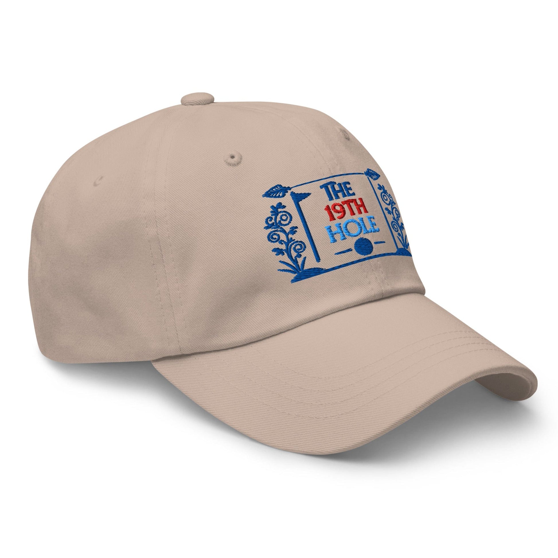 The 19th Hole Fun Embroidered Golf Cap - Funny Golf Tee by Swing Epic