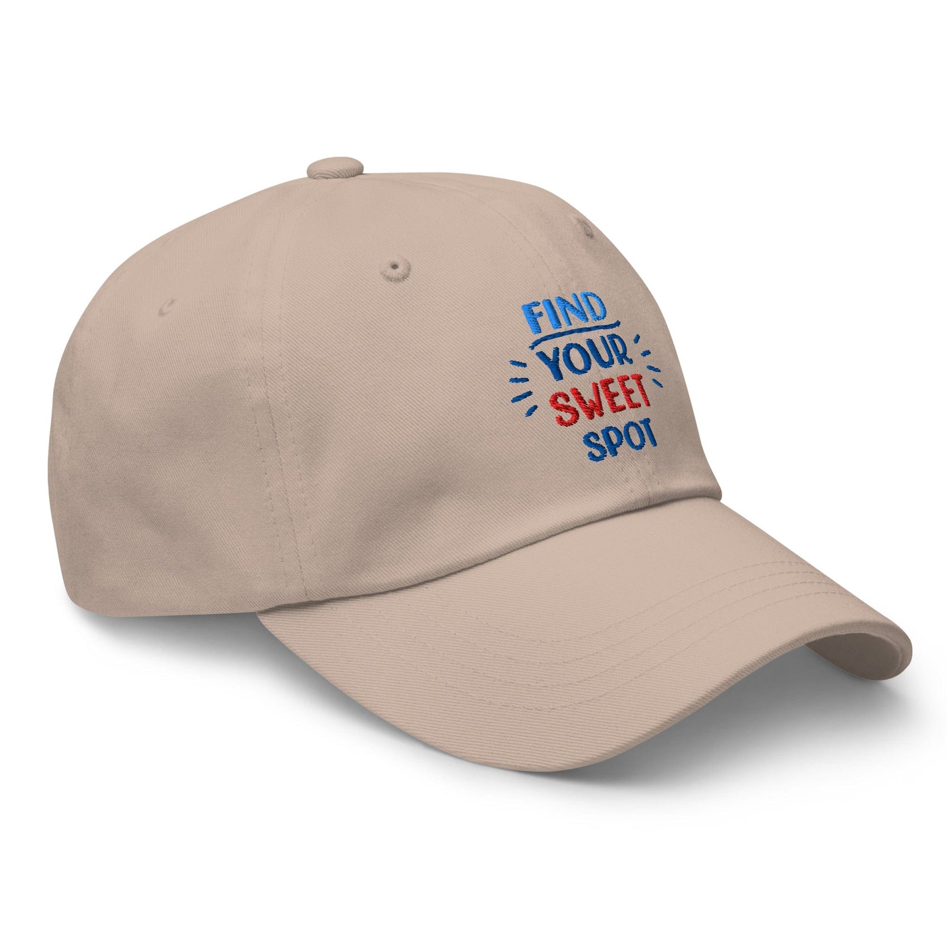 Find Your Sweet Spot Embroidered Golf Cap - Funny Golf Tee by Swing Epic