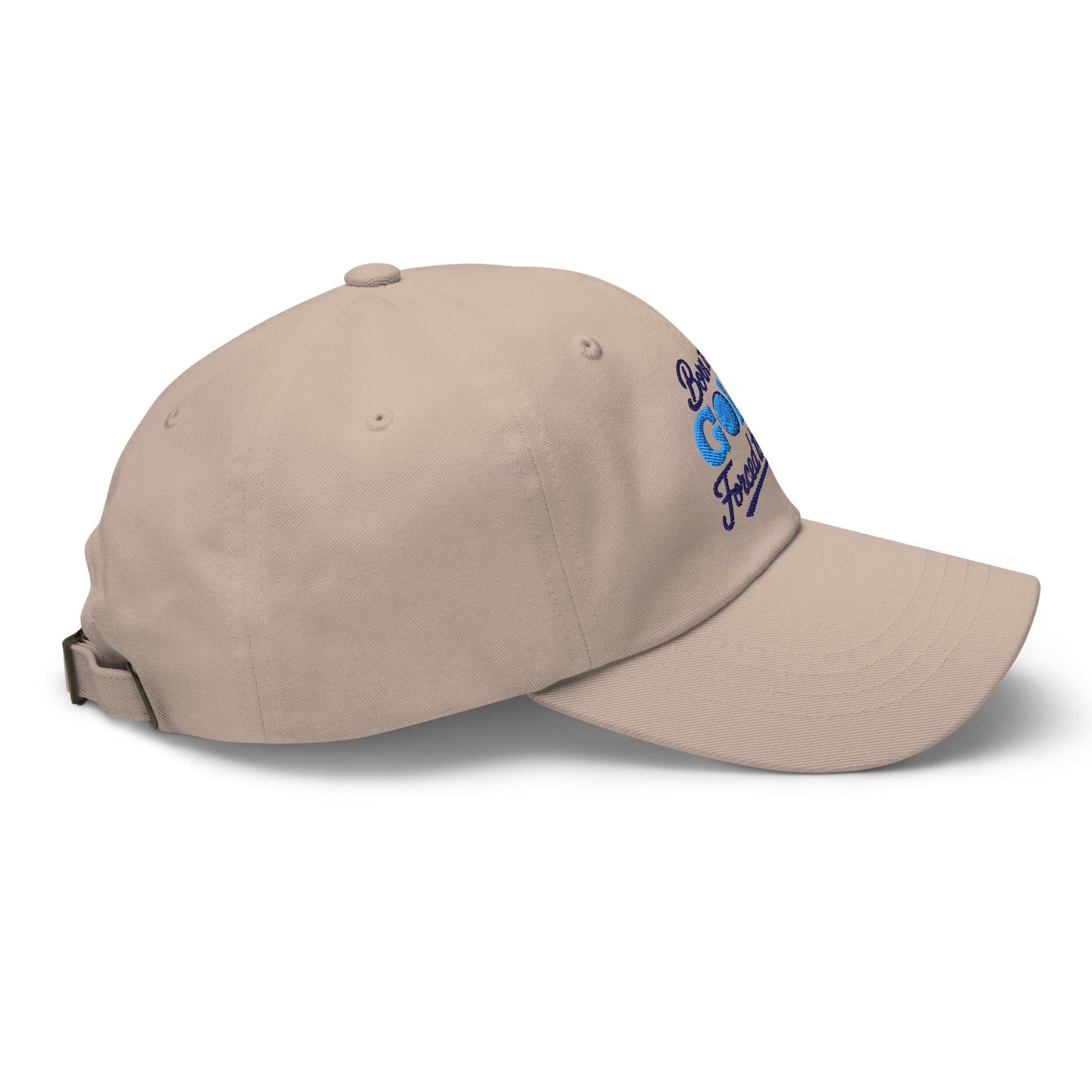 Born to Golf Forced to Work Fun Unique Embroidered Golf Cap - Funny Golf Tee by Swing Epic