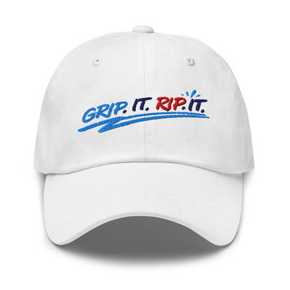 Grip It Rip It Embroidered Golf Cap - Funny Golf Tee by Swing Epic